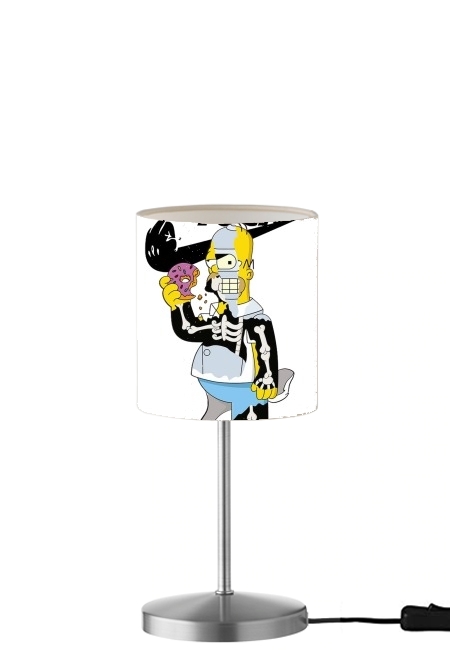 Lampe de table Home Simpson Parodie X Bender Bugs Bunny Zobmie donuts
