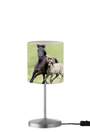 Lampe de table Chevaux poneys poulain