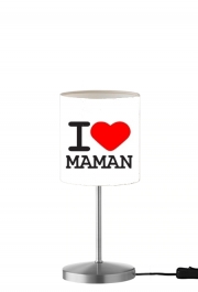 Lampe de table I love Maman