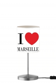 Lampe de table I love Marseille