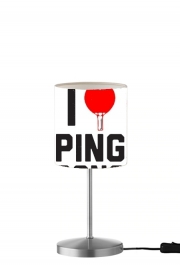 Lampe de table I love Ping Pong