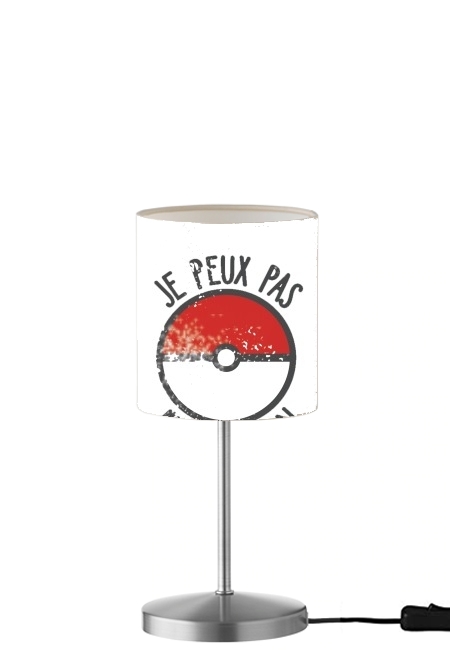 Lampe de table Je peux pas j ai Pokemon