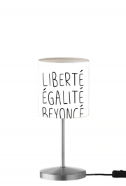 Lampe de table Liberte egalite Beyonce