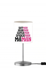 Lampe de table Maman Super heros