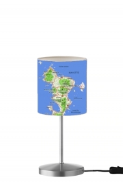 Lampe de table Mayotte Carte 976