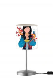 Lampe de table Mulan Princess Watercolor Decor