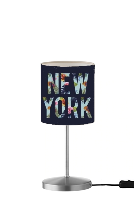 Lampe de table New York en Fleurs