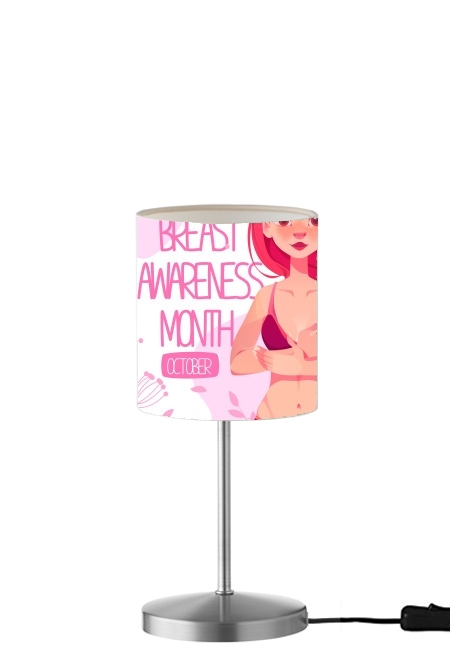 Lampe de table October breast cancer awareness month