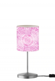 Lampe de table Pink Bohemian Boho Mandala