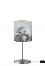 Lampe de table Polar bear family