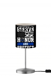 Lampe de table Police Serve Honor Protect