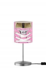 Lampe de table Chaussure All Star Rose Diamant