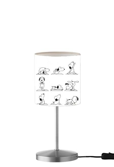 Lampe de table Snoopy Yoga