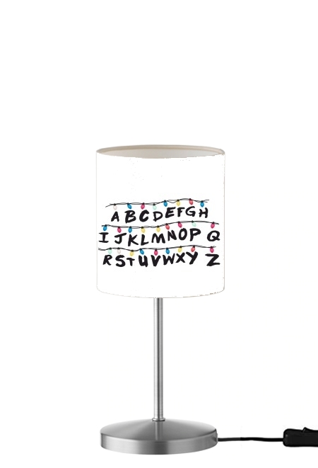 Lampe de table Stranger Things Guirlande Alphabet Inspiration