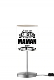 Lampe de table Super maman avec super enfants