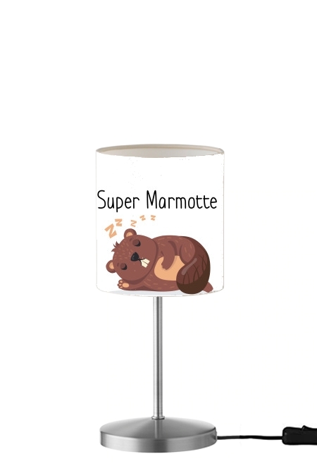 Lampe de table Super marmotte