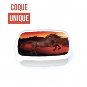 Boite a Gouter Repas A Horse In The Sunset