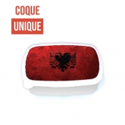 Boite a Gouter Repas Albanie Painting Flag