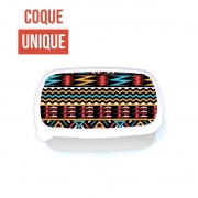 Boite a Gouter Repas aztec pattern red Tribal