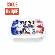 Boite a Gouter Repas France Football Coq Sportif Fier de nos couleurs Allez les bleus