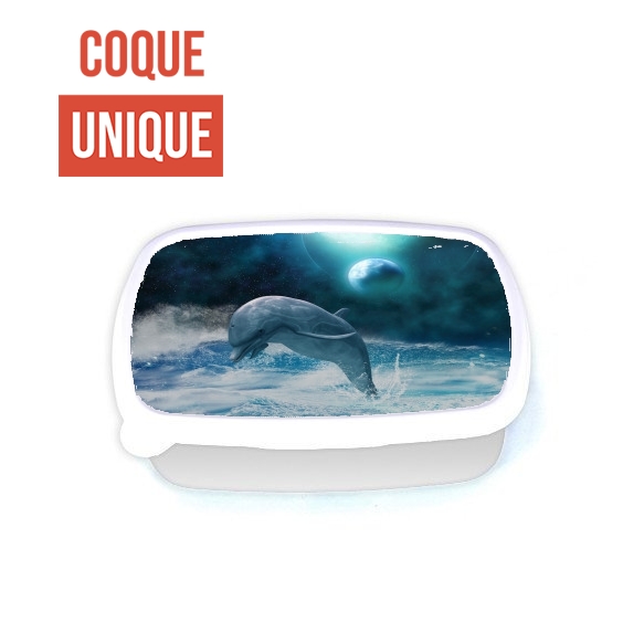 Boite a Gouter Repas Freedom Of Dolphins