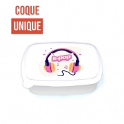 Boite a Gouter Repas I Love Kpop Headphone