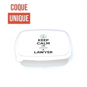 Boite a Gouter Repas Keep calm i am almost a lawyer cadeau étudiant en droit