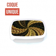 Boite a Gouter Repas Twirl and Twist black and gold