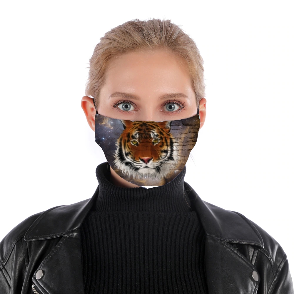 Masque alternatif Abstract Tiger