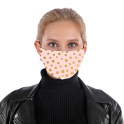 Masque alternatif Golden Dots And Pink