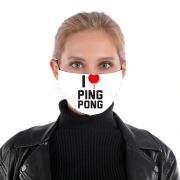 Masque alternatif I love Ping Pong