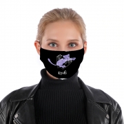 Masque alternatif Reiki Animal chat violet
