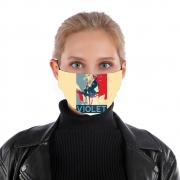 Masque alternatif Violet Propaganda
