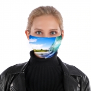 Masque alternatif Wave Wall