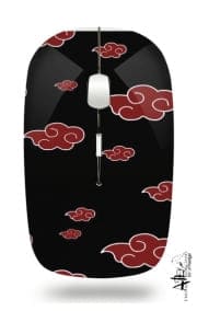 Souris sans fil avec récepteur usb Akatsuki  Nuage Rouge pattern