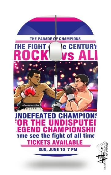 Souris sans fil avec récepteur usb Ali vs Rocky