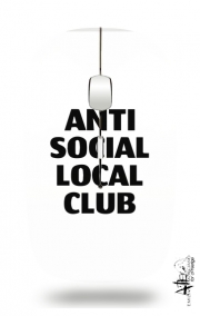 Souris sans fil avec récepteur usb Anti Social Local Club Member