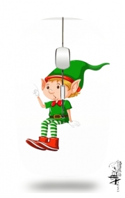 Souris sans fil avec récepteur usb Christmas Elfe