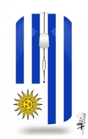 Souris sans fil avec récepteur usb Drapeau Uruguay