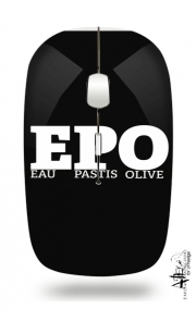 Souris sans fil avec récepteur usb EPO Eau Pastis Olive