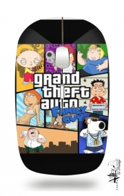 Souris sans fil avec récepteur usb Family Guy mashup Gta 6