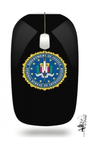 Souris sans fil avec récepteur usb FBI Federal Bureau Of Investigation