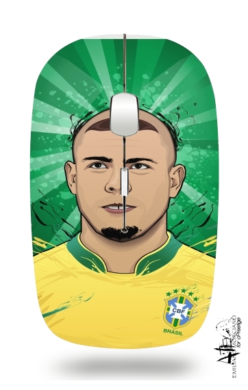 Souris sans fil avec récepteur usb Football Legends: Ronaldo R9 Brasil 