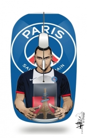 Souris sans fil avec récepteur usb Football Stars: Zlataneur Paris