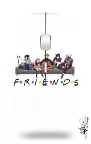 Souris sans fil avec récepteur usb Friends parodie Naruto manga