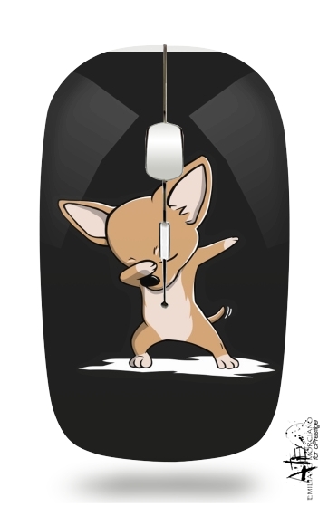 Souris sans fil avec récepteur usb Funny Dabbing Chihuahua