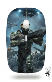 Souris sans fil avec récepteur usb Halo War Game