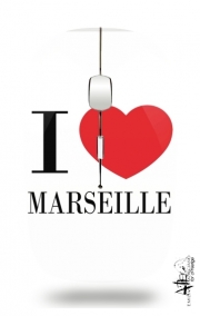 Souris sans fil avec récepteur usb I love Marseille