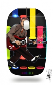 Souris sans fil avec récepteur usb Marty McFly plays Guitar Hero