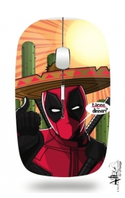 Souris sans fil avec récepteur usb Mexican Deadpool